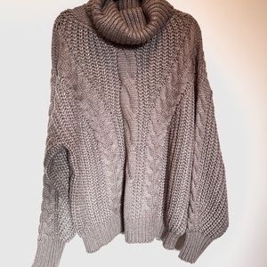 Oversized Chunky Sweater by Fate